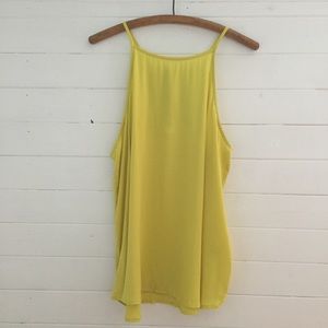 NWT Old Navy Lemon Lime Detailed Back Tank Top L